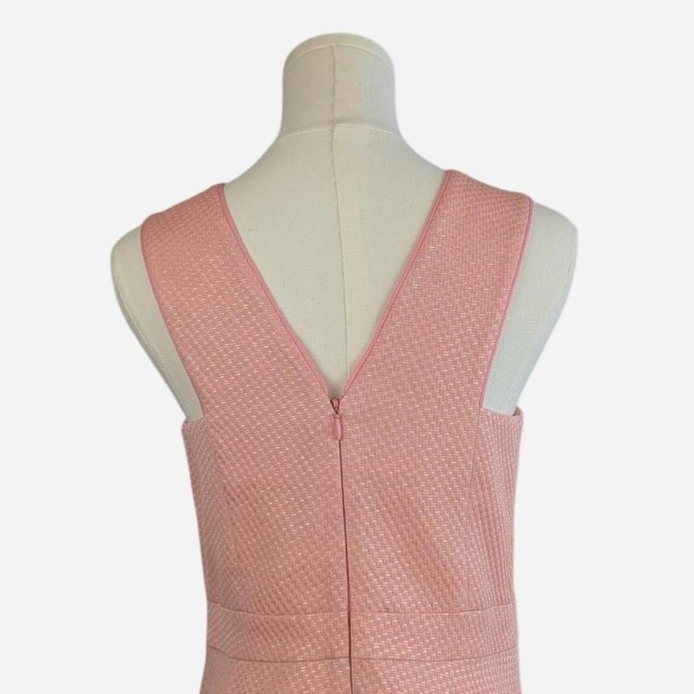Shoshanna Junelle Blush Fit and Flare Cocktail Mini Dress Size 4 - Picture 8 of 10